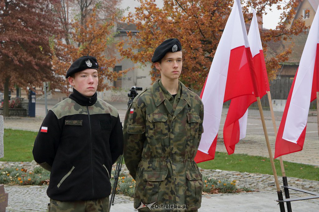 Święto Niepodległości 2018: Biało-czerwony marsz na ulicach Ostrołęki [11.11.2018] - zdjęcie #2 - eOstroleka.pl