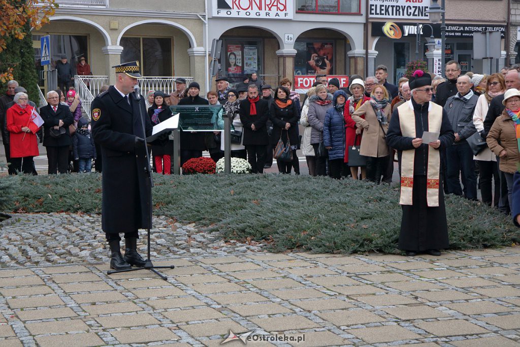 Święto Niepodległości 2018: Biało-czerwony marsz na ulicach Ostrołęki [11.11.2018] - zdjęcie #78 - eOstroleka.pl