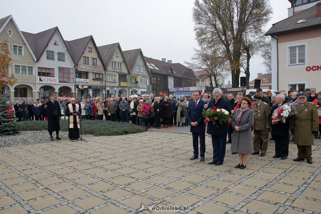 Święto Niepodległości 2018: Biało-czerwony marsz na ulicach Ostrołęki [11.11.2018] - zdjęcie #77 - eOstroleka.pl