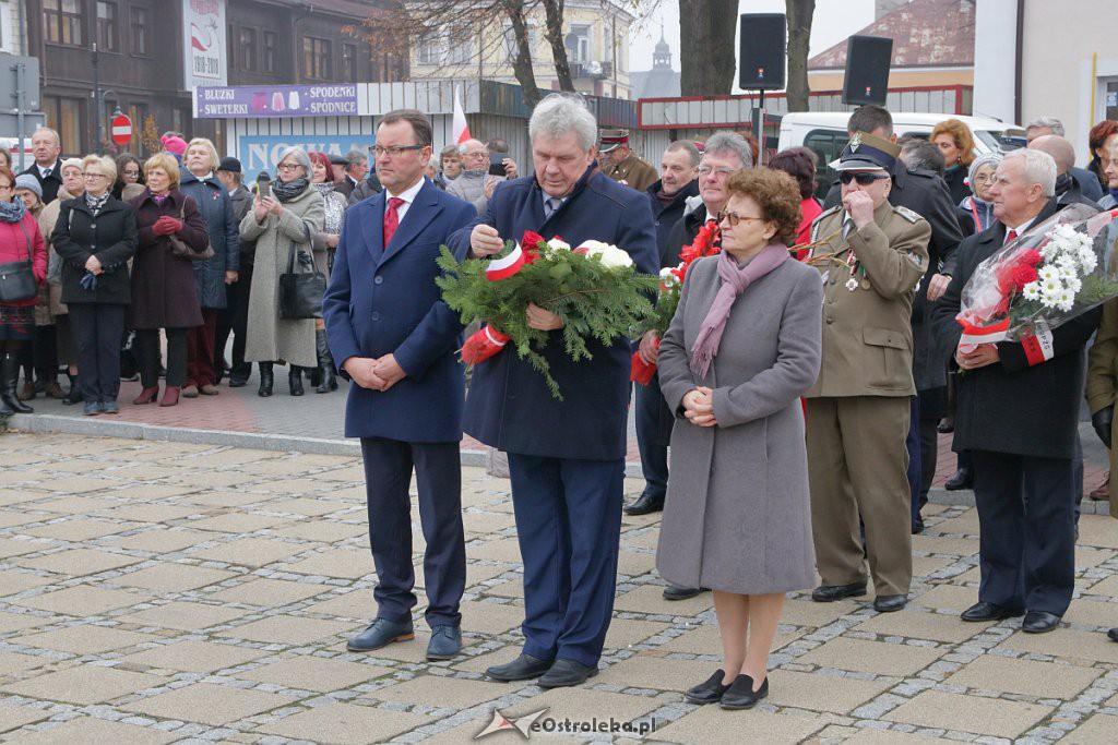 Święto Niepodległości 2018: Biało-czerwony marsz na ulicach Ostrołęki [11.11.2018] - zdjęcie #76 - eOstroleka.pl