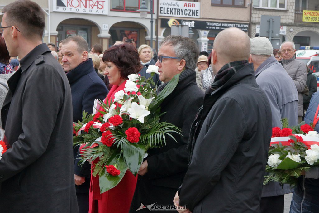 Święto Niepodległości 2018: Biało-czerwony marsz na ulicach Ostrołęki [11.11.2018] - zdjęcie #72 - eOstroleka.pl