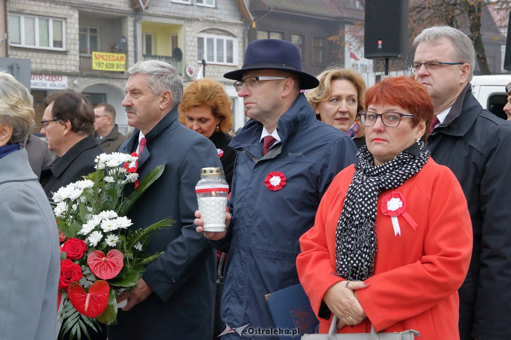 Święto Niepodległości 2018: Biało-czerwony marsz na ulicach Ostrołęki [11.11.2018] - zdjęcie #70 - eOstroleka.pl
