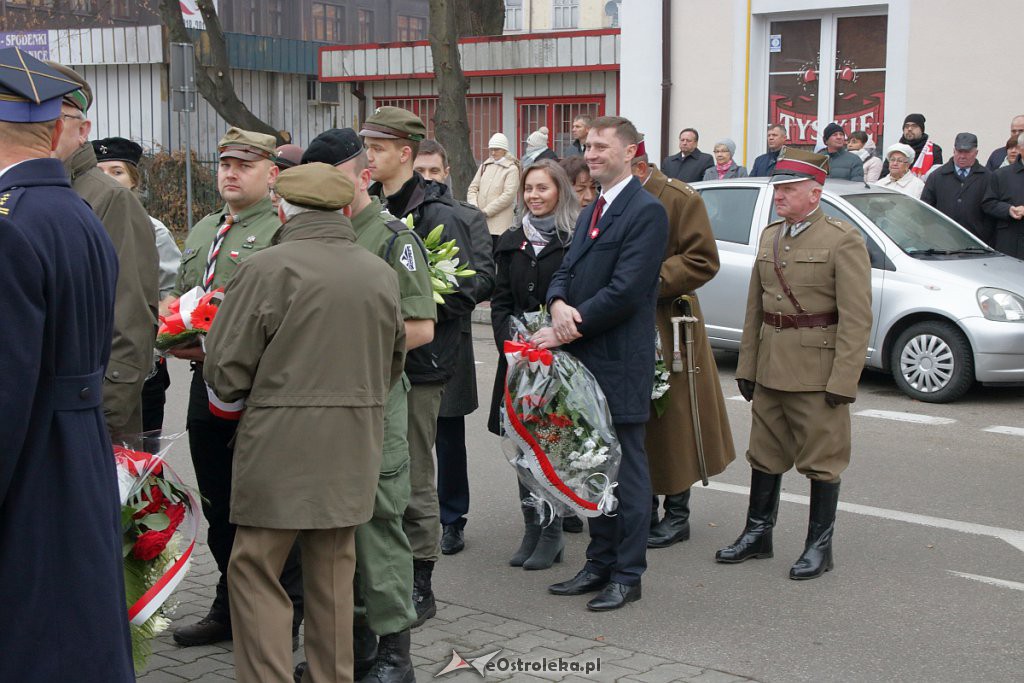 Święto Niepodległości 2018: Biało-czerwony marsz na ulicach Ostrołęki [11.11.2018] - zdjęcie #66 - eOstroleka.pl