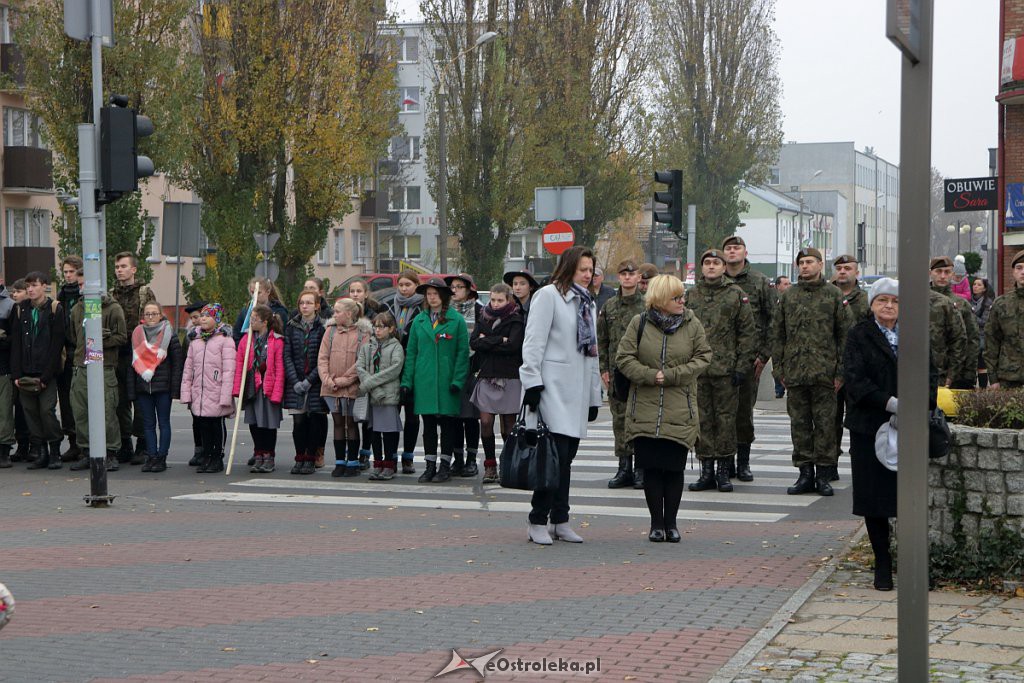 Święto Niepodległości 2018: Biało-czerwony marsz na ulicach Ostrołęki [11.11.2018] - zdjęcie #60 - eOstroleka.pl