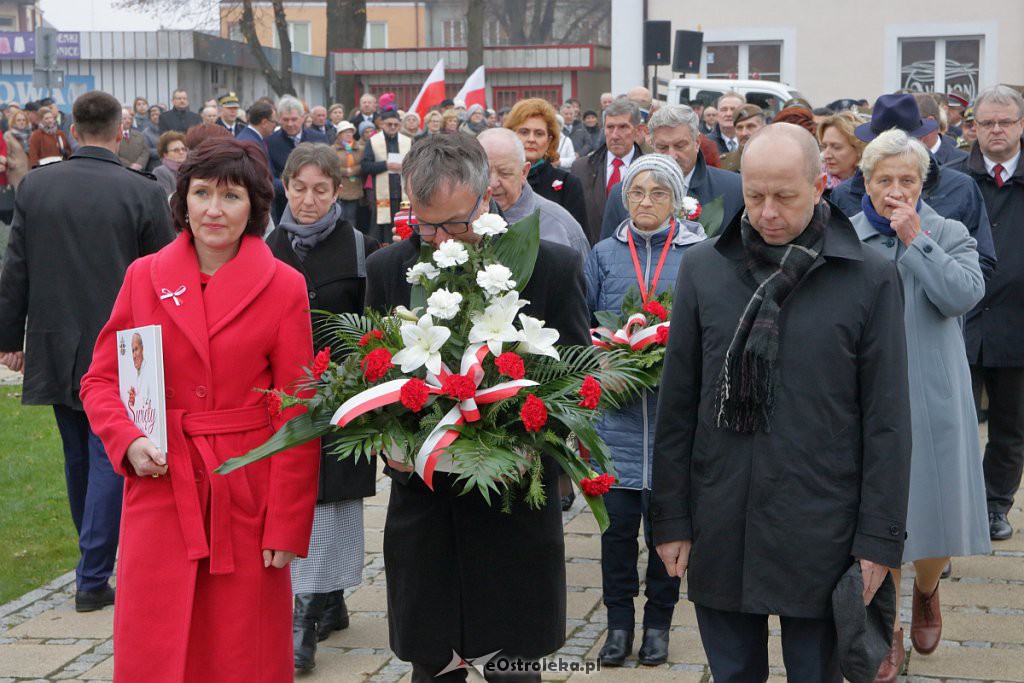 Święto Niepodległości 2018: Biało-czerwony marsz na ulicach Ostrołęki [11.11.2018] - zdjęcie #49 - eOstroleka.pl