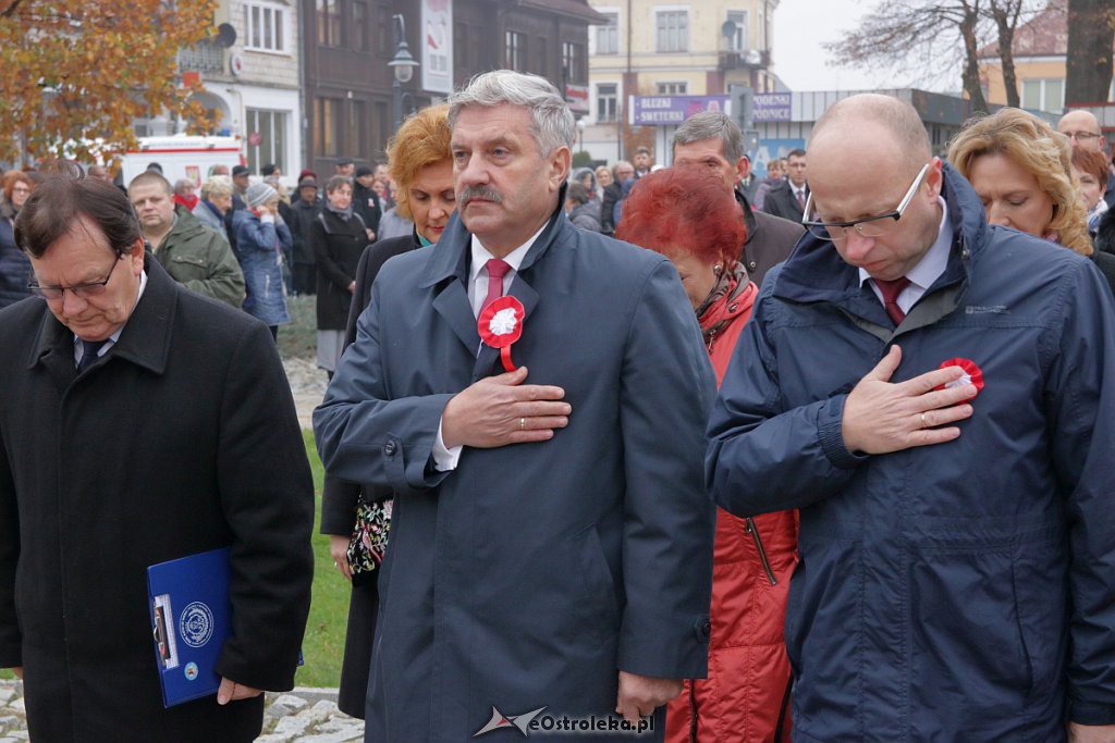 Święto Niepodległości 2018: Biało-czerwony marsz na ulicach Ostrołęki [11.11.2018] - zdjęcie #41 - eOstroleka.pl