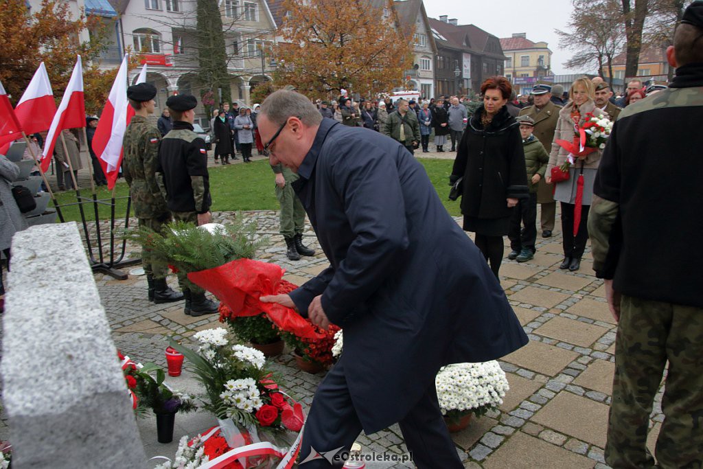 Święto Niepodległości 2018: Biało-czerwony marsz na ulicach Ostrołęki [11.11.2018] - zdjęcie #39 - eOstroleka.pl