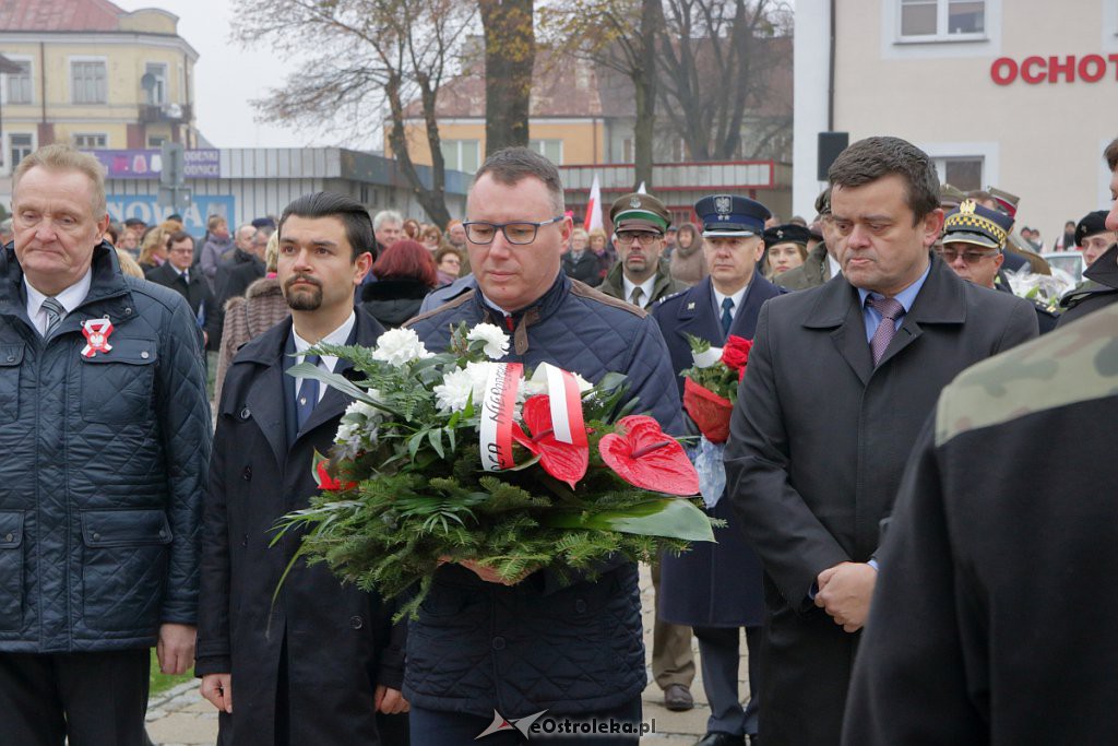 Święto Niepodległości 2018: Biało-czerwony marsz na ulicach Ostrołęki [11.11.2018] - zdjęcie #28 - eOstroleka.pl