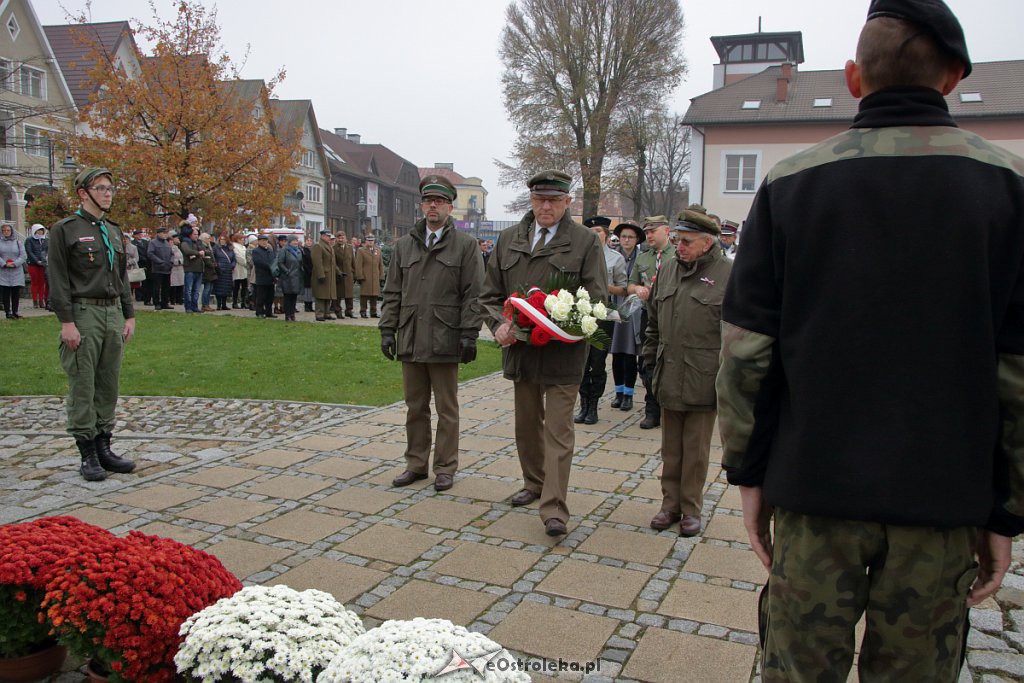 Święto Niepodległości 2018: Biało-czerwony marsz na ulicach Ostrołęki [11.11.2018] - zdjęcie #18 - eOstroleka.pl