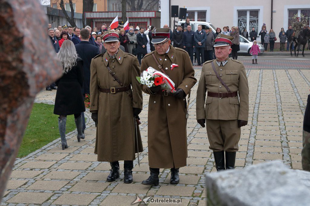 Święto Niepodległości 2018: Biało-czerwony marsz na ulicach Ostrołęki [11.11.2018] - zdjęcie #33 - eOstroleka.pl