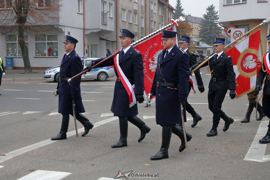 Święto Niepodległości 2018: Biało-czerwony marsz na ulicach Ostrołęki [11.11.2018] - zdjęcie #119 - eOstroleka.pl