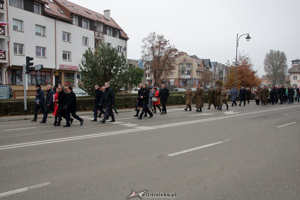 Święto Niepodległości 2018: Biało-czerwony marsz na ulicach Ostrołęki [11.11.2018] - zdjęcie #134 - eOstroleka.pl