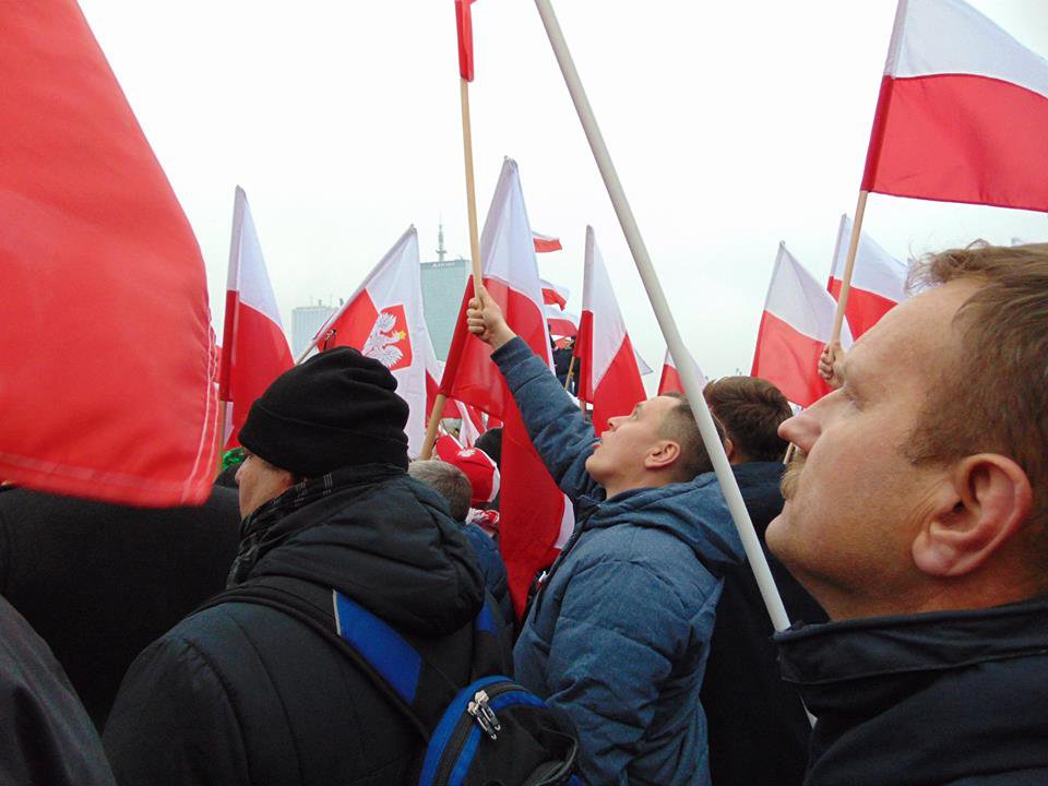 Ostrołęczanie na Marszu Niepodległości 2018 [11.11.2018] - zdjęcie #6 - eOstroleka.pl