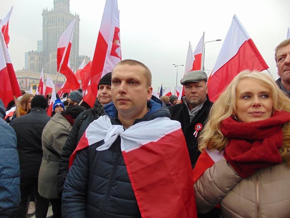 Ostrołęczanie na Marszu Niepodległości 2018 [11.11.2018] - zdjęcie #15 - eOstroleka.pl