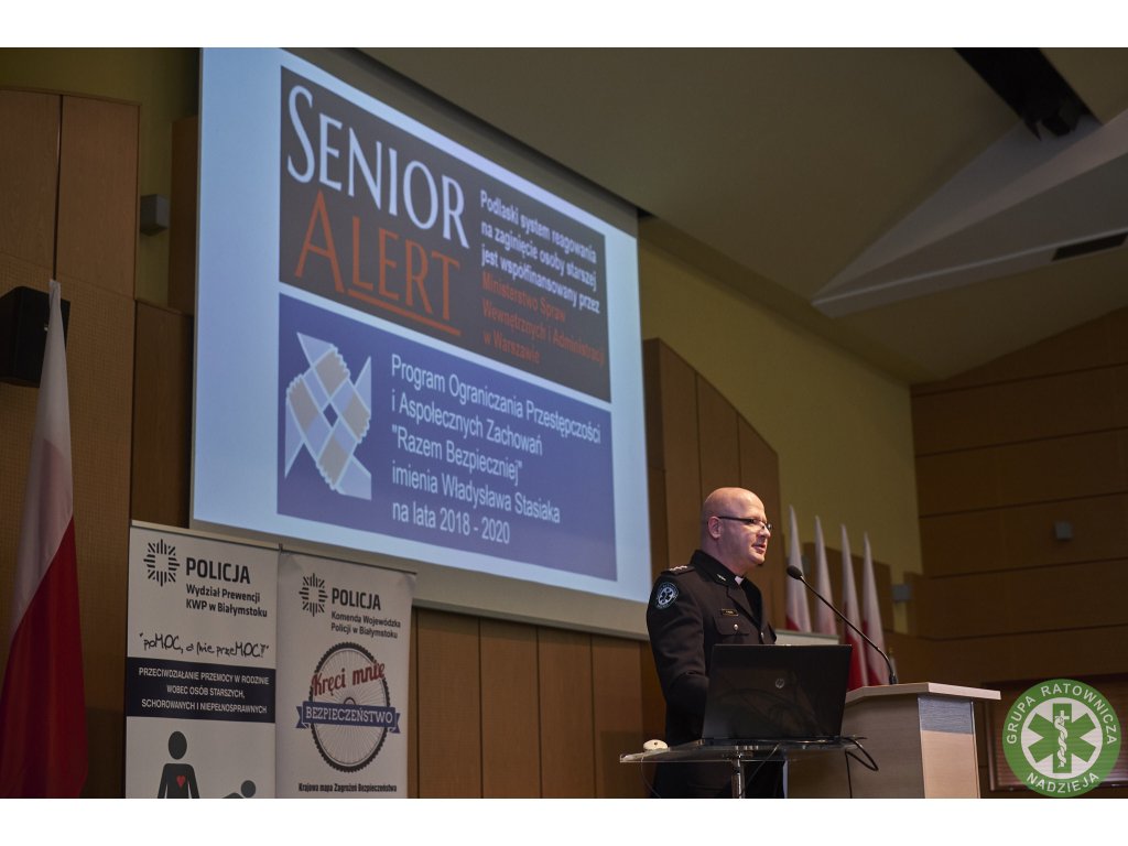 Konferencja „Bezpieczny Senior – Świadomy Senior” i start aplikacji Senior Alert - zdjęcie #17 - eOstroleka.pl