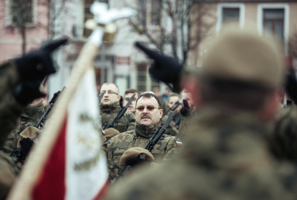 Przysięga 5. Mazowieckiej Brygady Obrony Terytorialnej [25.11.2018] - zdjęcie #7 - eOstroleka.pl