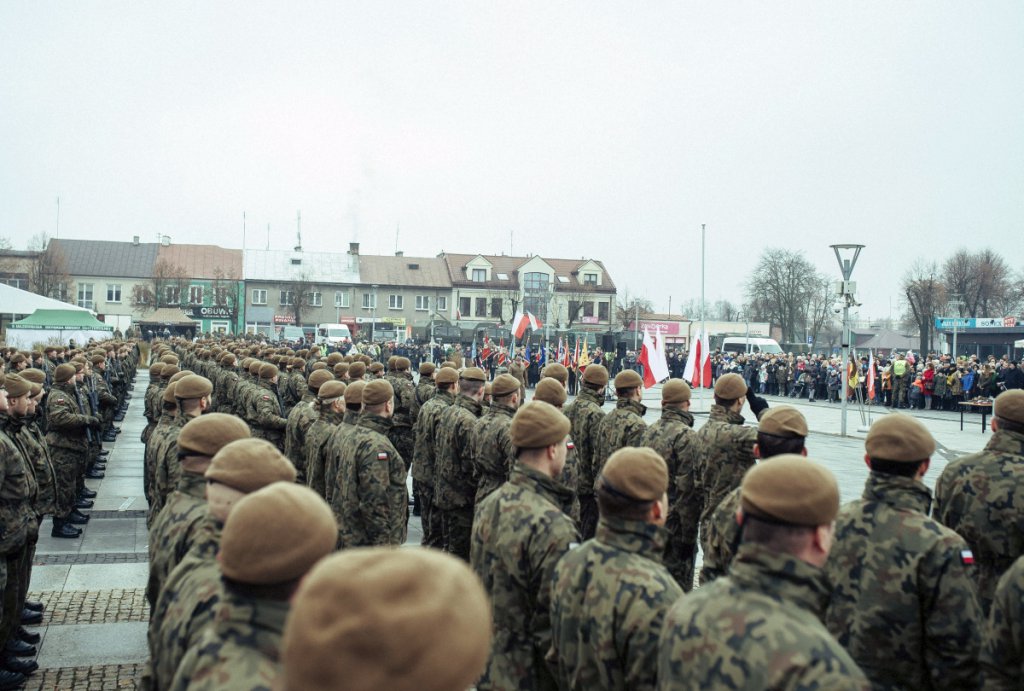 Przysięga 5. Mazowieckiej Brygady Obrony Terytorialnej [25.11.2018] - zdjęcie #12 - eOstroleka.pl