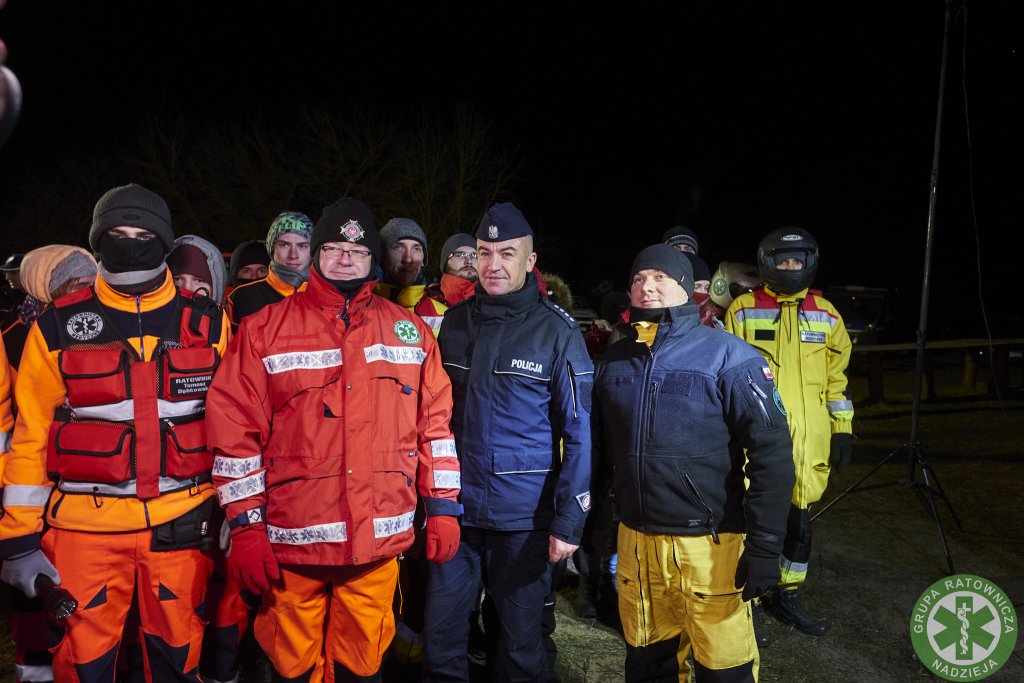 Ćwiczenia służb ratowniczych pod Nowogrodem [03.12.2018] - zdjęcie #8 - eOstroleka.pl