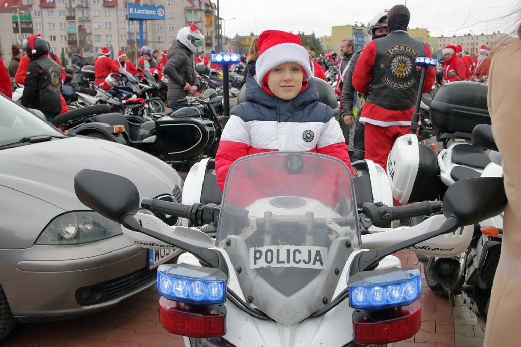 Motomikołaje w Ostrołęce [08.12.2018] - zdjęcie #81 - eOstroleka.pl