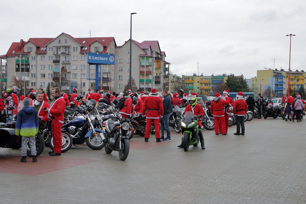 Motomikołaje w Ostrołęce [08.12.2018] - zdjęcie #78 - eOstroleka.pl