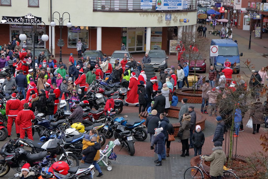 Motomikołaje w Ostrołęce [08.12.2018] - zdjęcie #35 - eOstroleka.pl