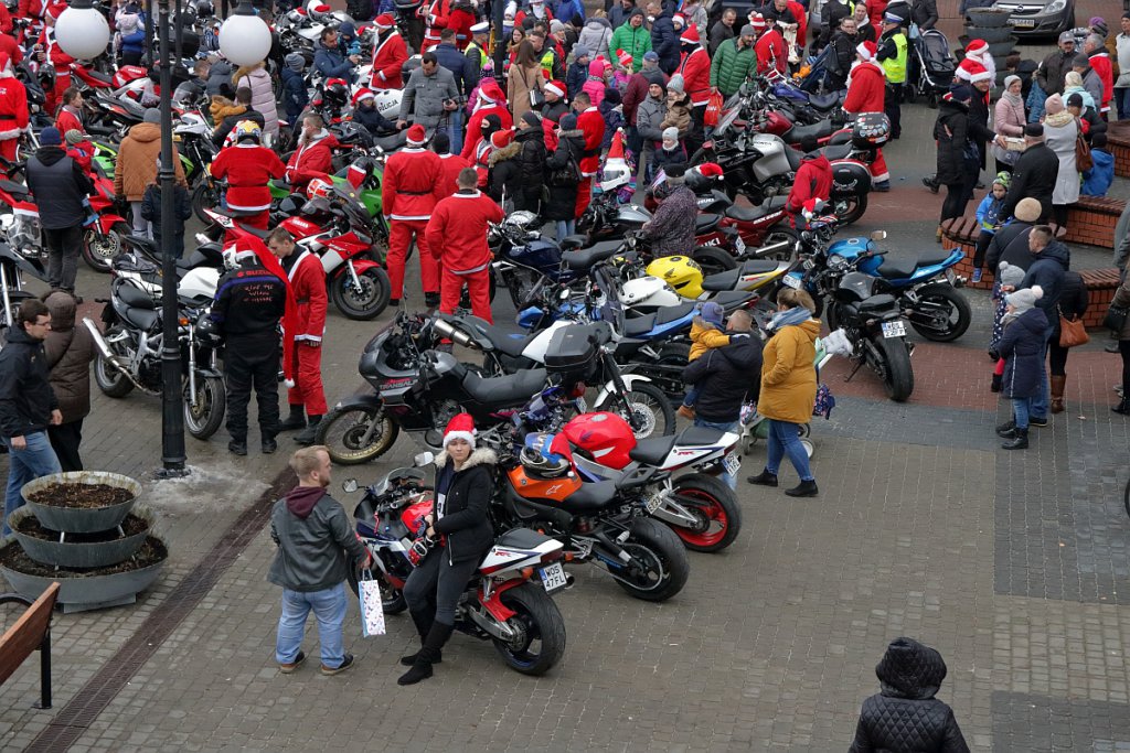 Motomikołaje w Ostrołęce [08.12.2018] - zdjęcie #34 - eOstroleka.pl