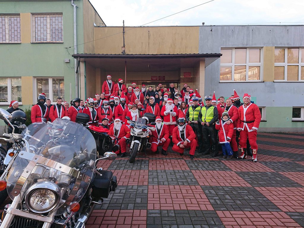 Motomikołaje w Ostrołęce [08.12.2018] - zdjęcie #25 - eOstroleka.pl
