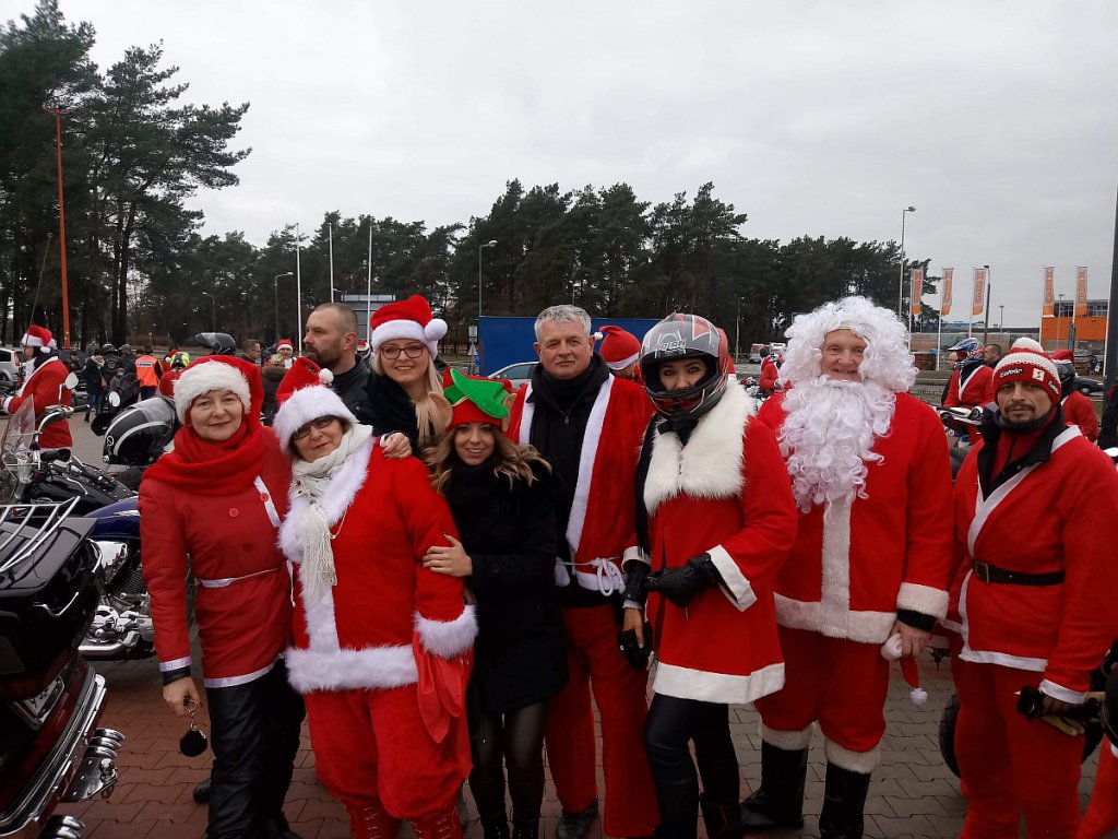 Motomikołaje w Ostrołęce [08.12.2018] - zdjęcie #9 - eOstroleka.pl