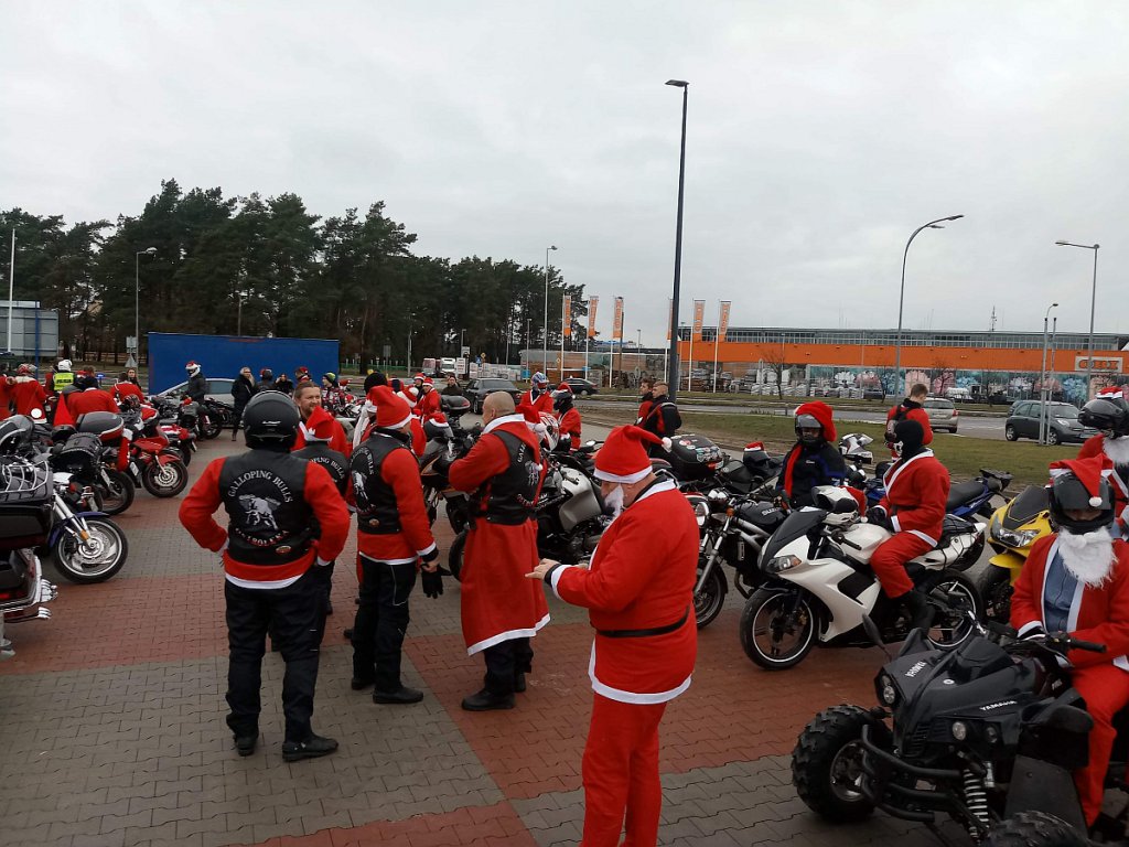 Motomikołaje w Ostrołęce [08.12.2018] - zdjęcie #4 - eOstroleka.pl