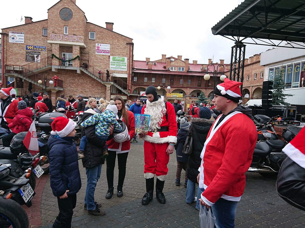 Motomikołaje w Ostrołęce [08.12.2018] - zdjęcie #1 - eOstroleka.pl