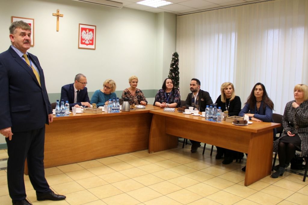 Międzynarodowe spotkanie w ratuszu [13.12.2018] - zdjęcie #2 - eOstroleka.pl