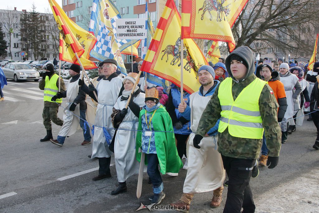 Orszak Trzech Króli w Ostrołęce [06.01.2019] - zdjęcie #189 - eOstroleka.pl