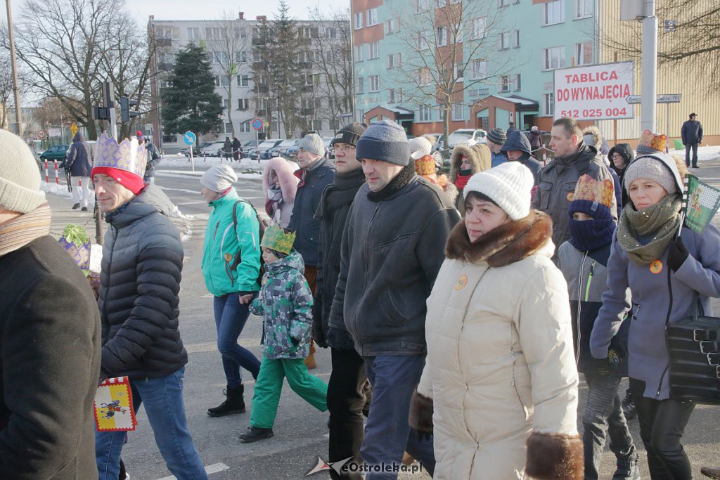 Orszak Trzech Króli w Ostrołęce [06.01.2019] - zdjęcie #88 - eOstroleka.pl