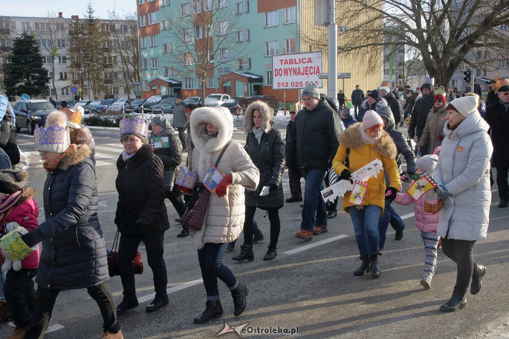 Orszak Trzech Króli w Ostrołęce [06.01.2019] - zdjęcie #75 - eOstroleka.pl
