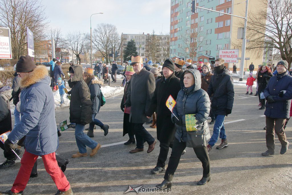 Orszak Trzech Króli w Ostrołęce [06.01.2019] - zdjęcie #47 - eOstroleka.pl