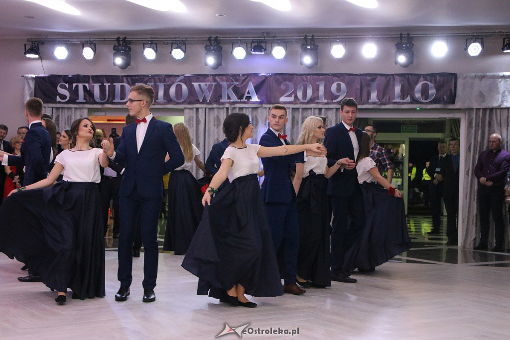 Studniówka 2019 I LO w Ostrołęce [12.01.2019] - zdjęcie #123 - eOstroleka.pl
