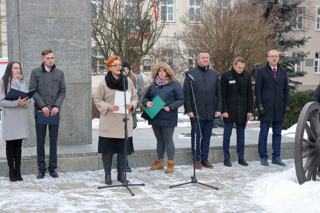 Ostrołęcka młodzież sprzeciwia się agresji i mowie nienawiści  [24.01.2019] - zdjęcie #1 - eOstroleka.pl