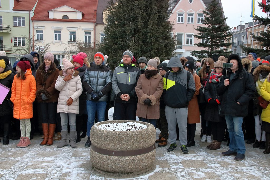Ostrołęcka młodzież sprzeciwia się agresji i mowie nienawiści  [24.01.2019] - zdjęcie #8 - eOstroleka.pl