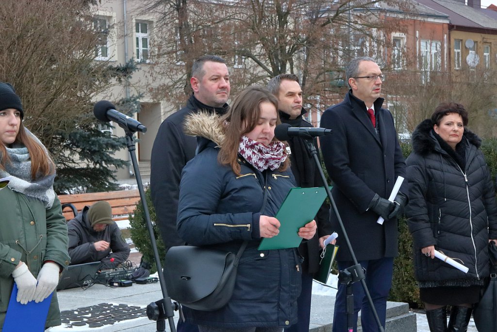 Ostrołęcka młodzież sprzeciwia się agresji i mowie nienawiści  [24.01.2019] - zdjęcie #22 - eOstroleka.pl
