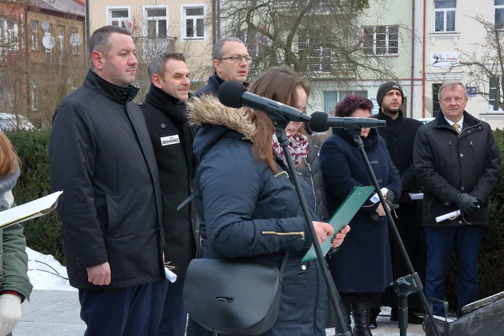 Ostrołęcka młodzież sprzeciwia się agresji i mowie nienawiści  [24.01.2019] - zdjęcie #29 - eOstroleka.pl
