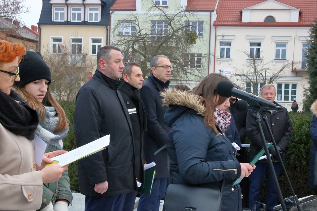 Ostrołęcka młodzież sprzeciwia się agresji i mowie nienawiści  [24.01.2019] - zdjęcie #30 - eOstroleka.pl