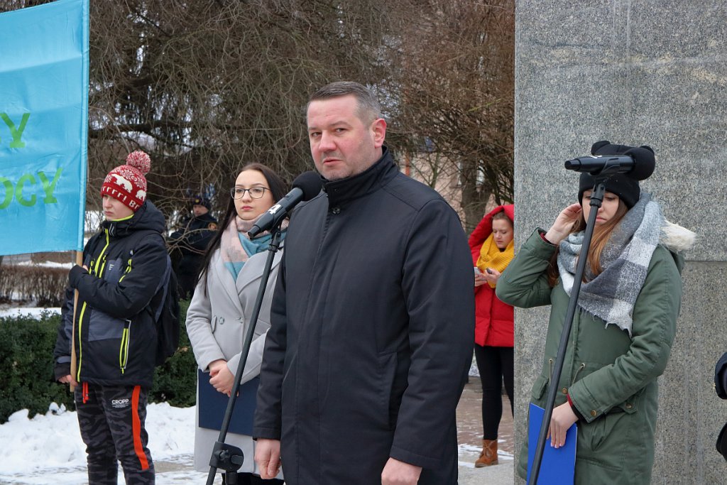 Ostrołęcka młodzież sprzeciwia się agresji i mowie nienawiści  [24.01.2019] - zdjęcie #56 - eOstroleka.pl