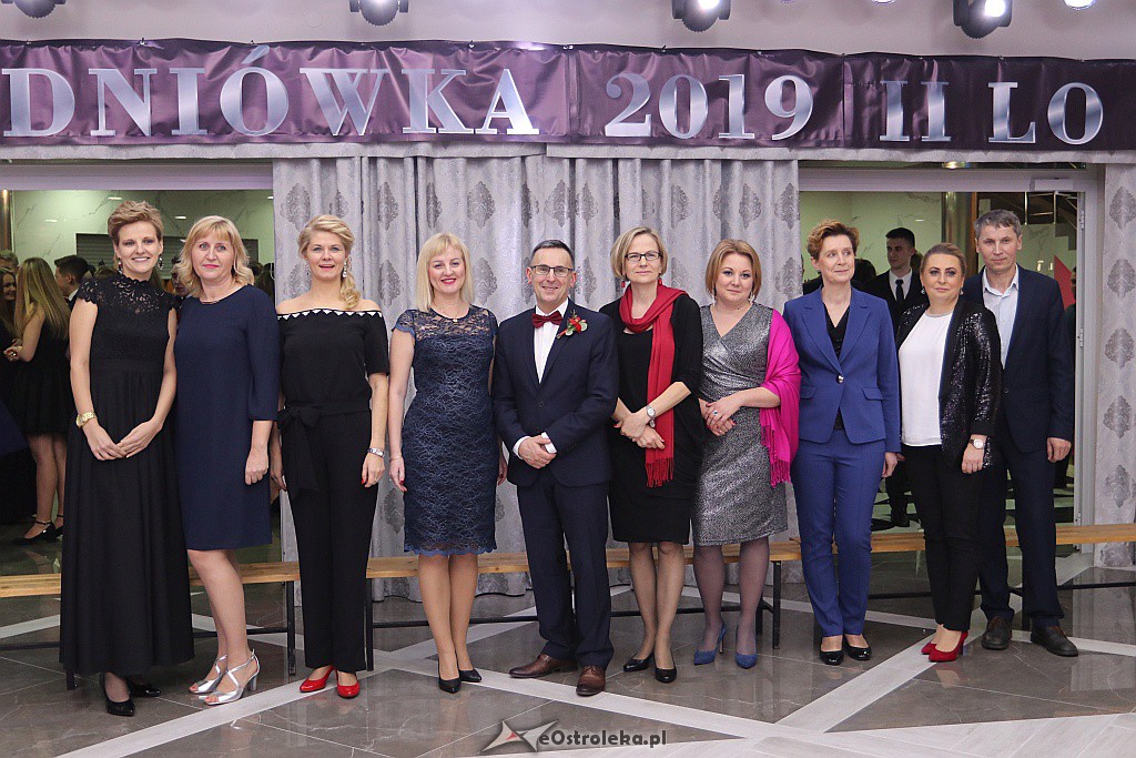 Studniówka II LO w Ostrołęce [25.01.2019] - zdjęcie #104 - eOstroleka.pl