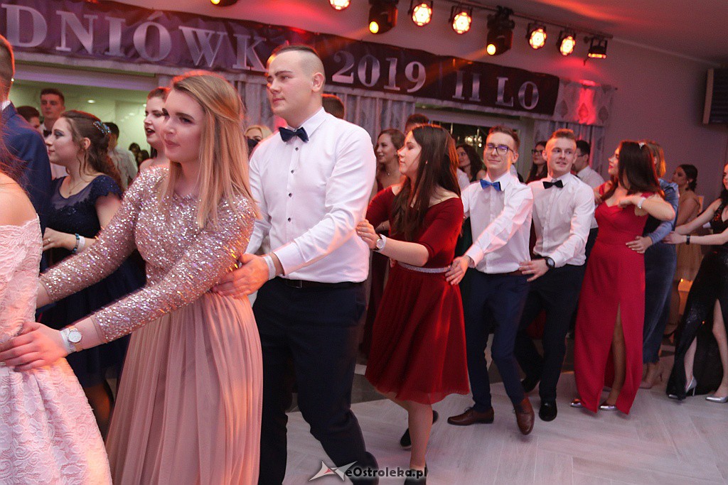 Studniówka II LO w Ostrołęce [25.01.2019] - zdjęcie #5 - eOstroleka.pl