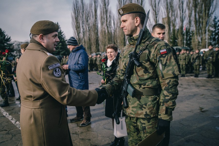 Mieszkańcy powiatu ostrołęckiego zasilili szeregi Wojsk Obrony Terytorialnej [12.02.2019] - zdjęcie #8 - eOstroleka.pl
