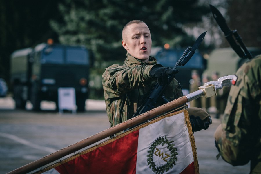 Mieszkańcy powiatu ostrołęckiego zasilili szeregi Wojsk Obrony Terytorialnej [12.02.2019] - zdjęcie #17 - eOstroleka.pl