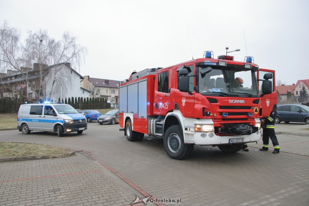 Pożar we WSAP. Z budynku uczelni ewakuowano około 100 osób [15.02.2019] - zdjęcie #2 - eOstroleka.pl