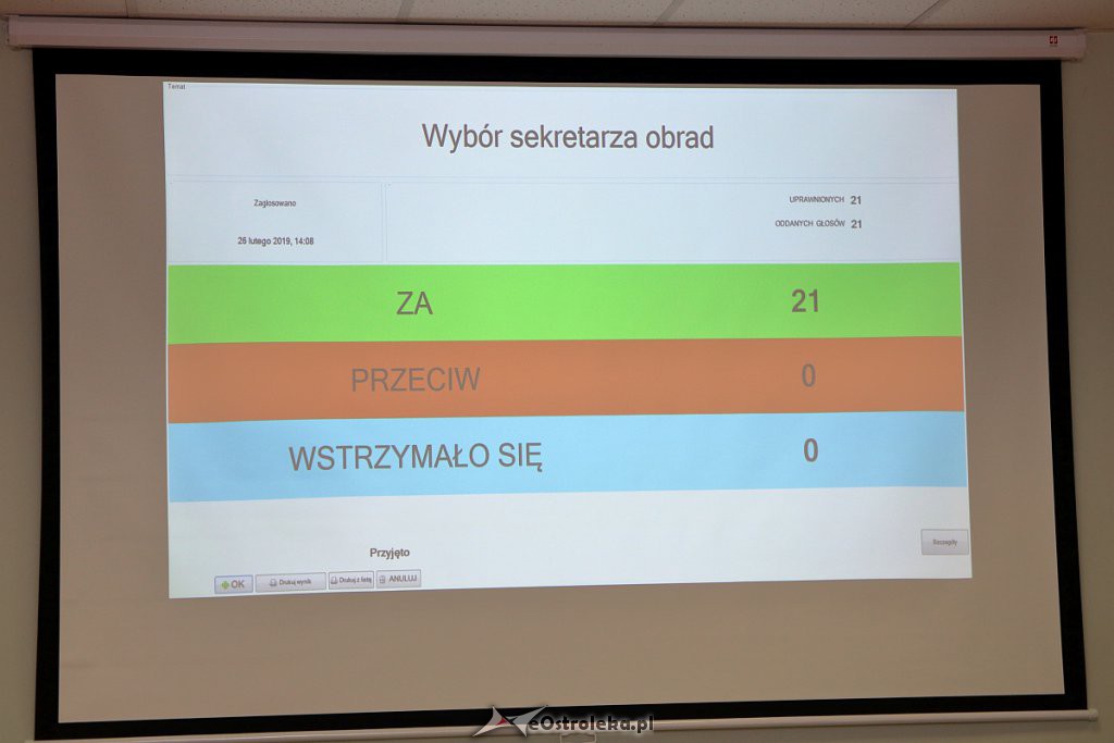 VII sesja Rady Miasta Ostrołęka [26.02.2019] - zdjęcie #20 - eOstroleka.pl