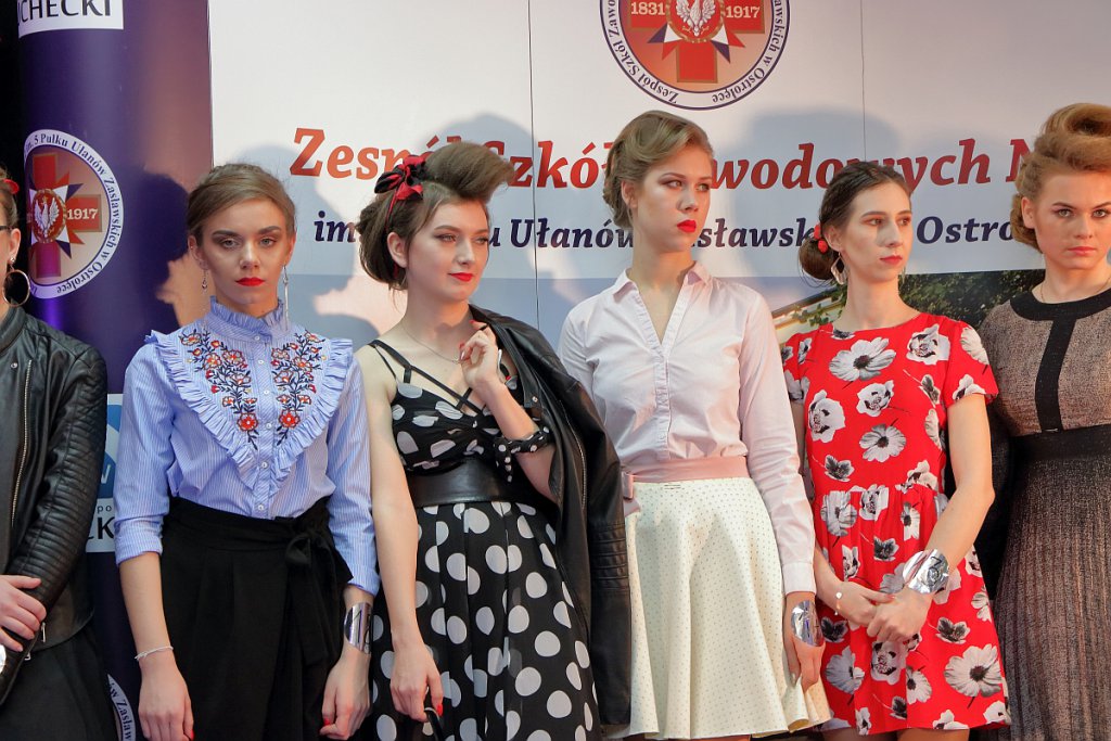 XI Festiwal Fryzjerstwa Artystycznego w ZSZ nr 2 [27.02.2019] - zdjęcie #98 - eOstroleka.pl