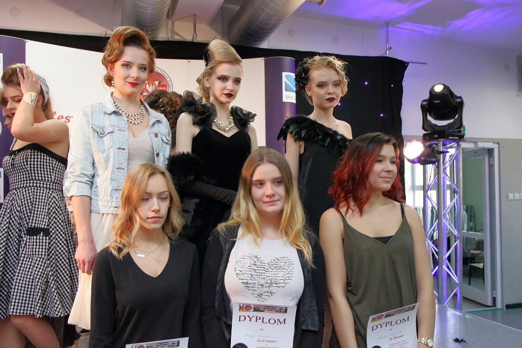 XI Festiwal Fryzjerstwa Artystycznego w ZSZ nr 2 [27.02.2019] - zdjęcie #1 - eOstroleka.pl